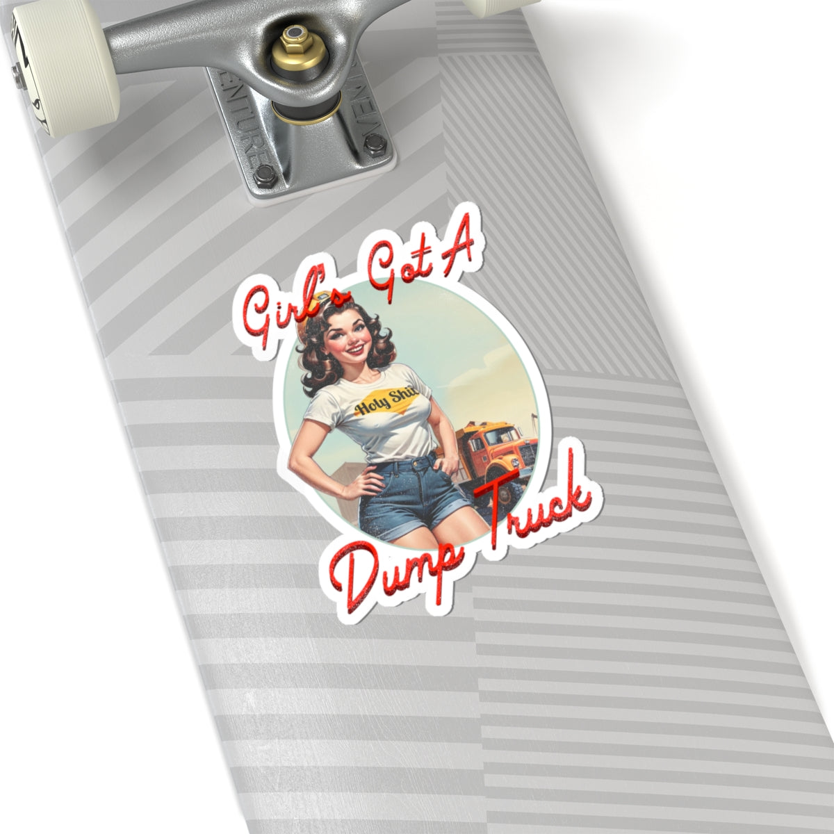 Dump Truck Sticker