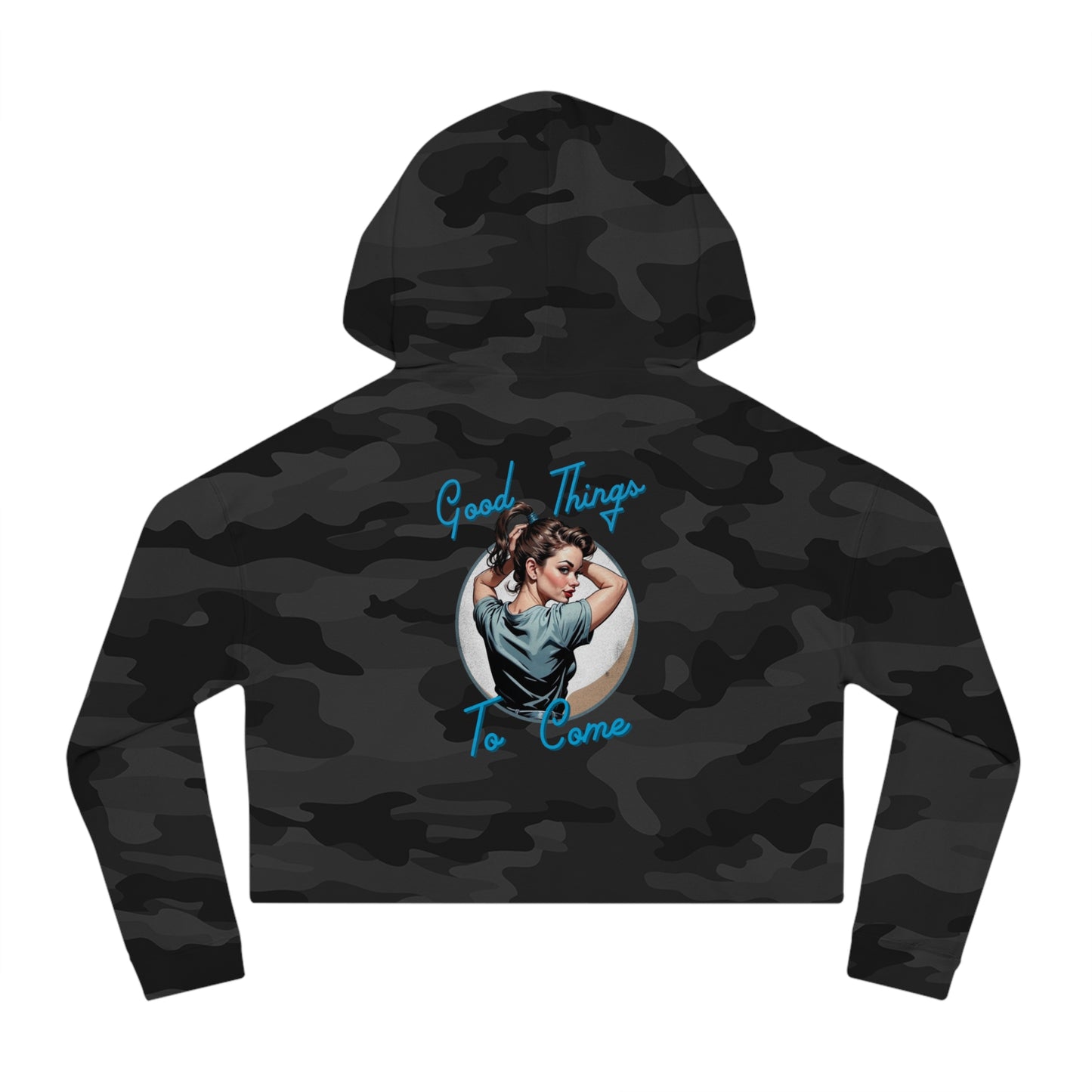 Good Things To Come Cropped Hoodie