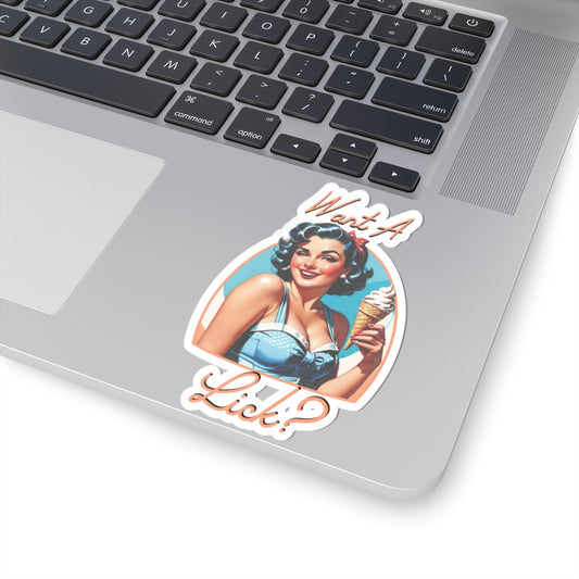 Wanna Lick? Let ‘Em Know With This Sticker!