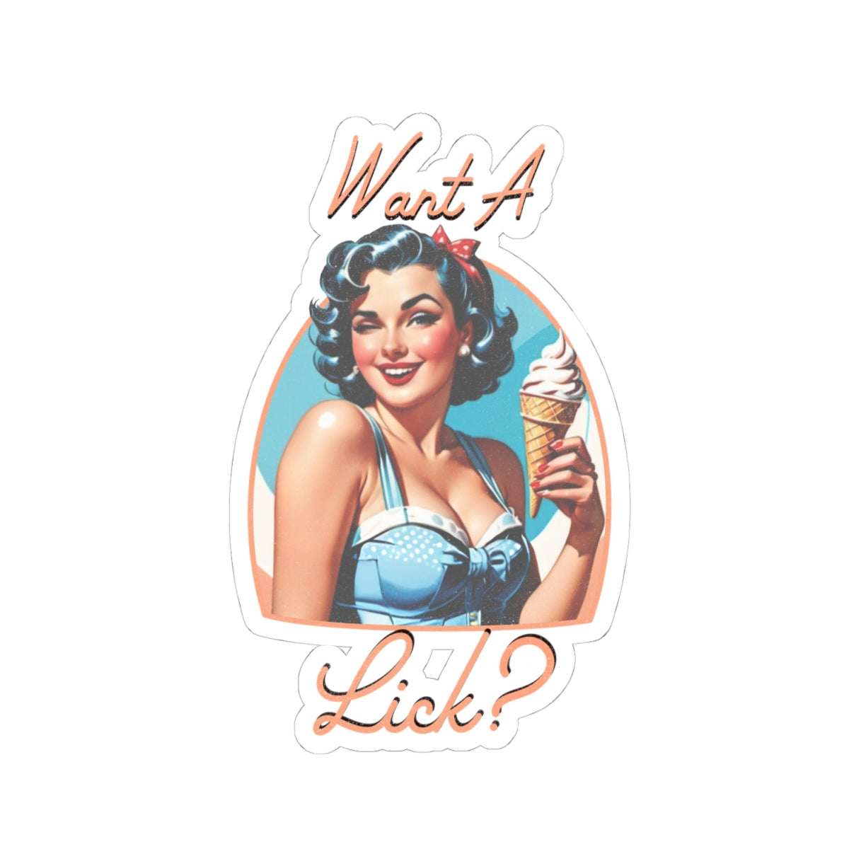 Wanna Lick? Let ‘Em Know With This Sticker!