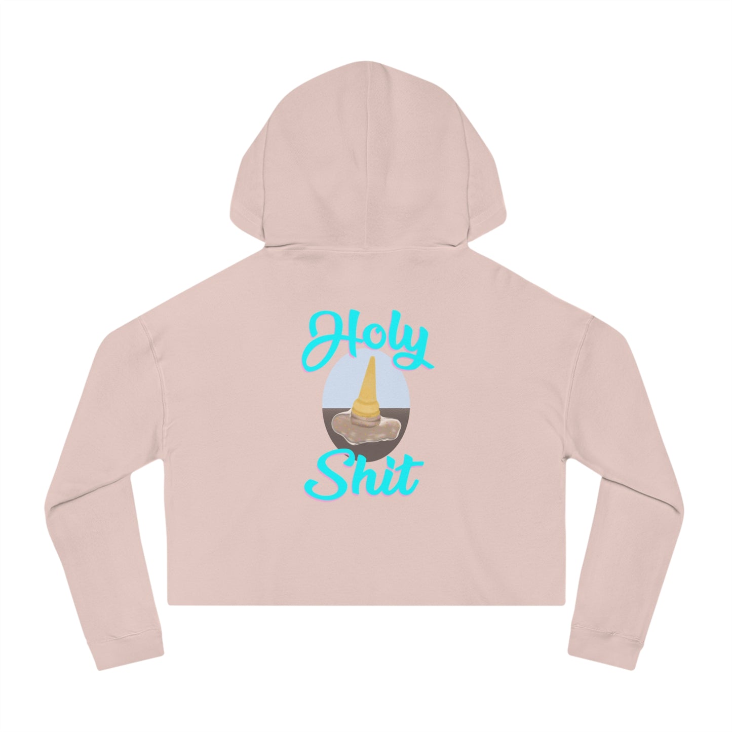 Ice Cream, I Scream, I Dropped My F#(%!^& Ice Cream Cropped Hoodie