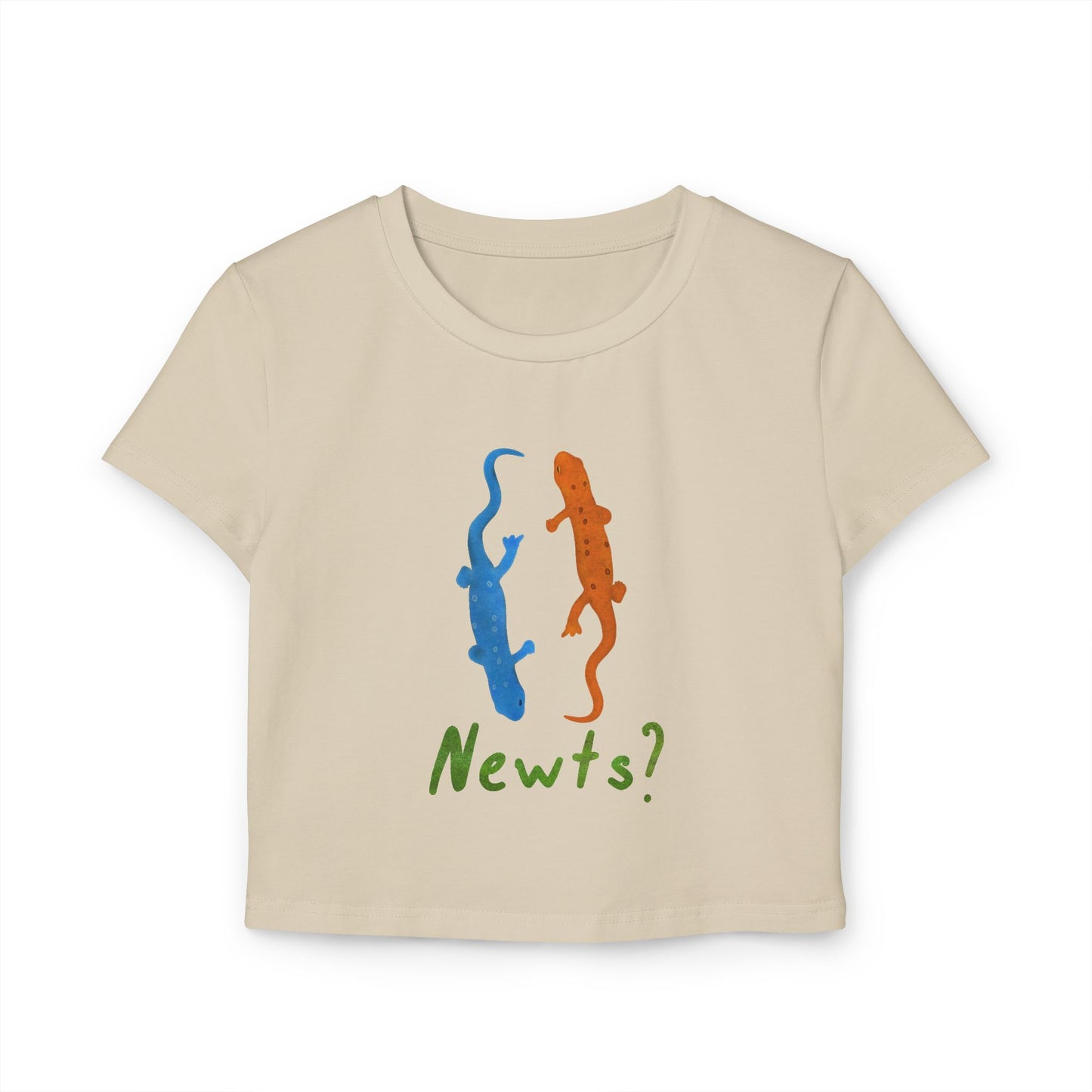 Nudes Are For Prudes! How About This Newts Baby Tee Instead?
