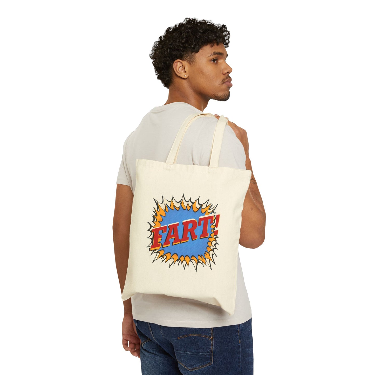 Stinky Canvas Tote Bag