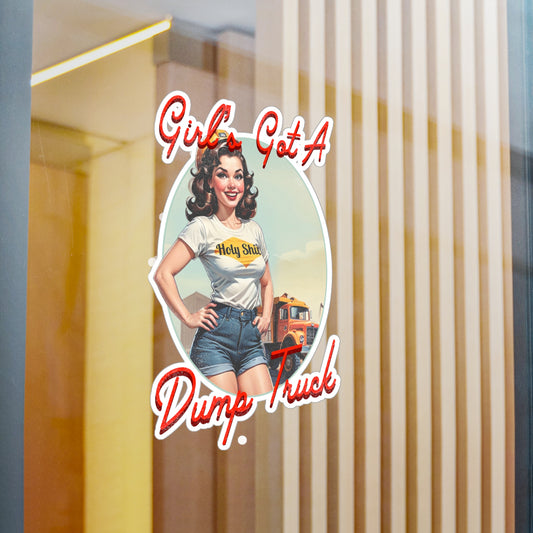 Dump Truck Decal