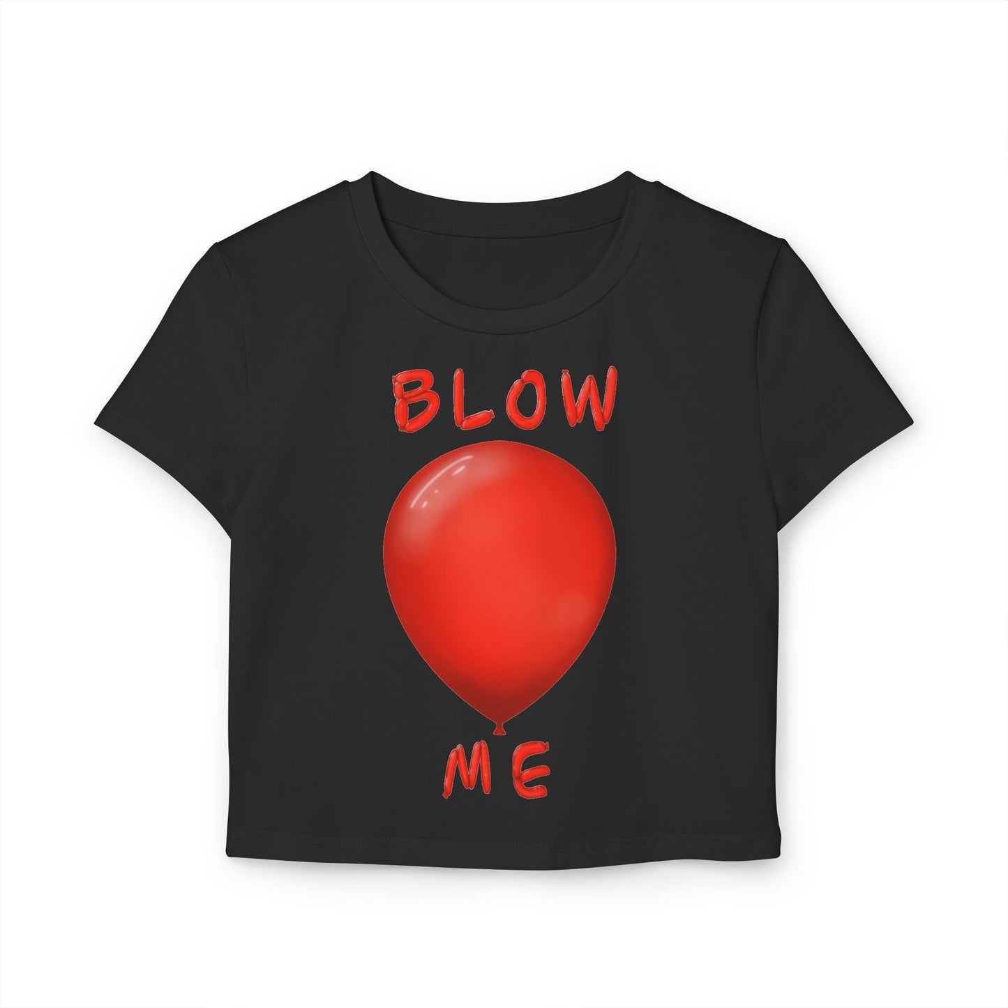 Blow Me Balloon Baby Tee