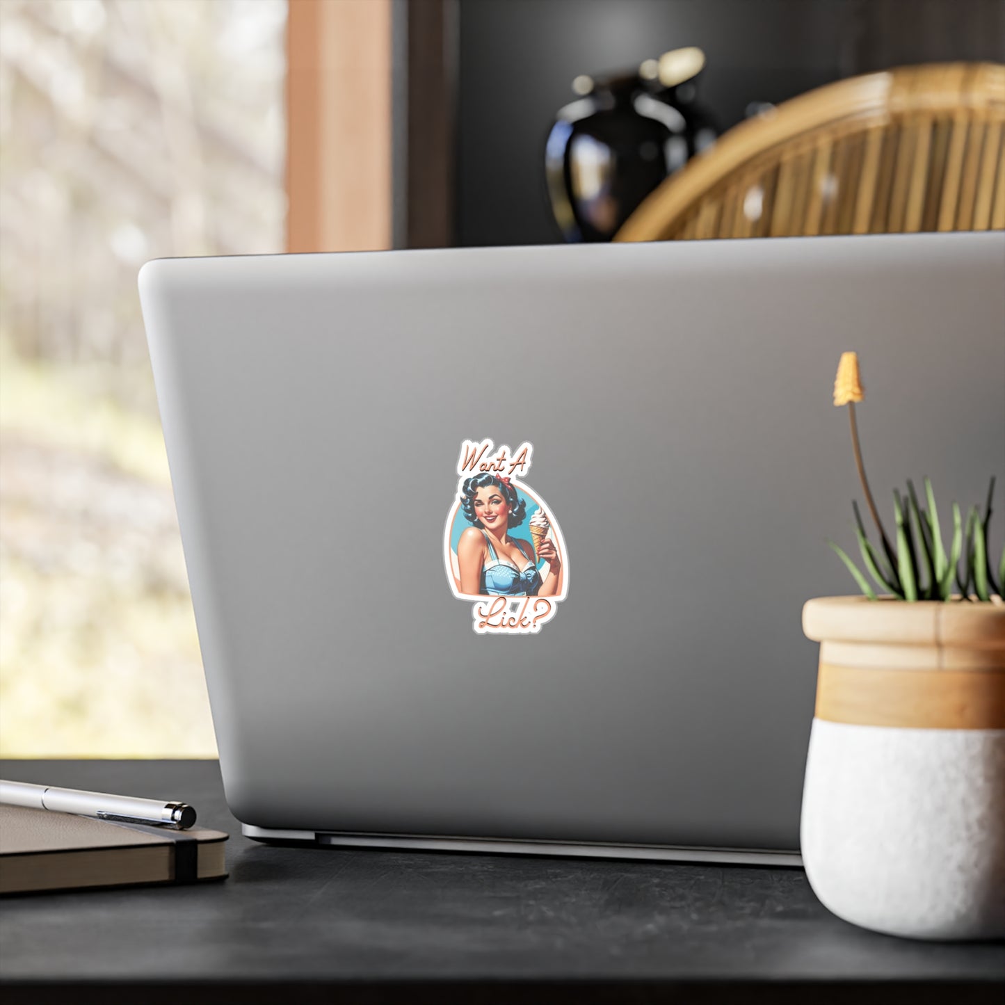 Want A Lick? Decal