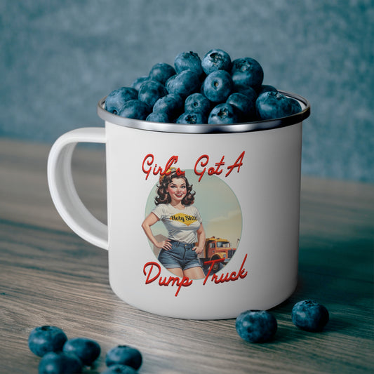 Dump Truck Camp Mug
