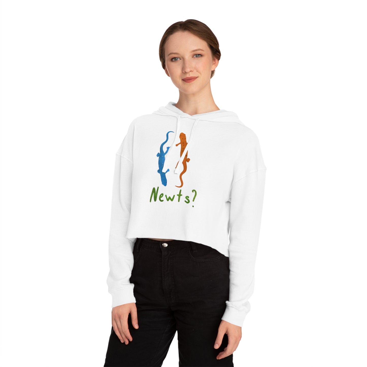 Nudes? How About This Newts Cropped Hoodie Instead?