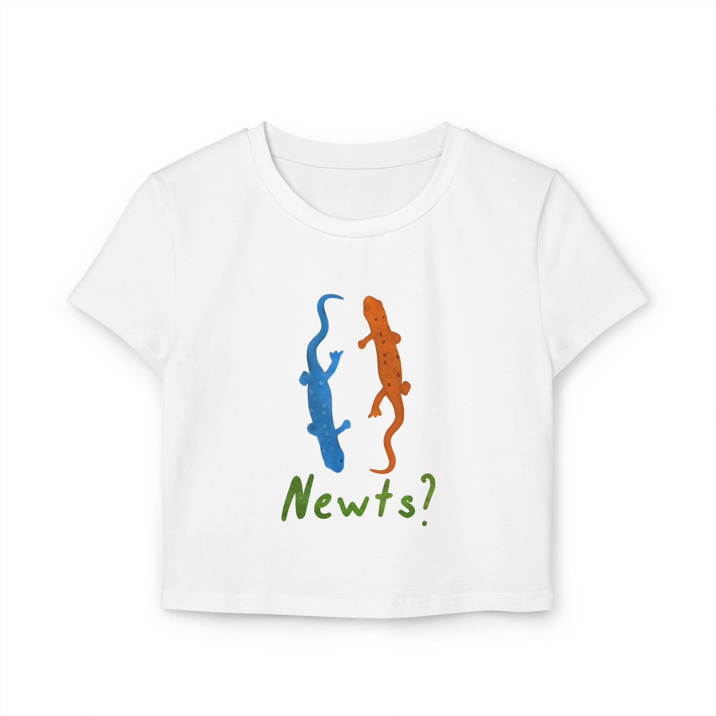 Nudes Are For Prudes! How About This Newts Baby Tee Instead?